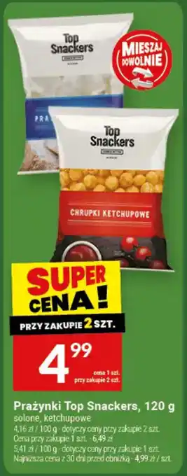 Twój Market Prażynki Top Snackers oferta
