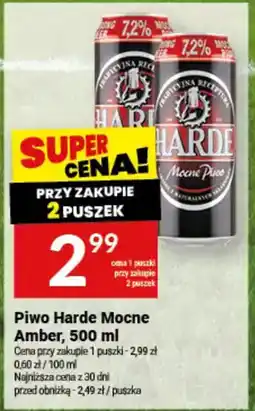 Twój Market Piwo Harde Mocne Amber oferta