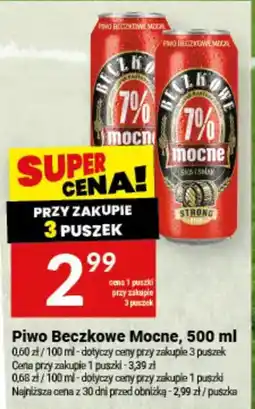 Twój Market Piwo Beczkowe Mocne oferta