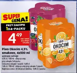 Twój Market Piwo Okocim 4,5% smakowe oferta