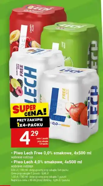 Twój Market Piwo Lech Free 0,0% smakowe oferta