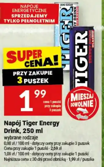Twój Market Napój Tiger Energy Drink oferta