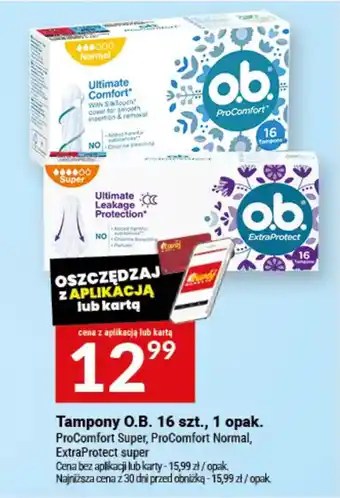 Twój Market Tampony O.B. oferta