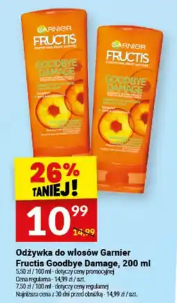 Twój Market Odżywka do włosów Garnier Fructis Goodbye Damage oferta