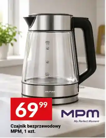 Twój Market Czajnik bezprzewodowy MPM oferta
