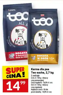 Twój Market Karma dla psa Teo sucha oferta