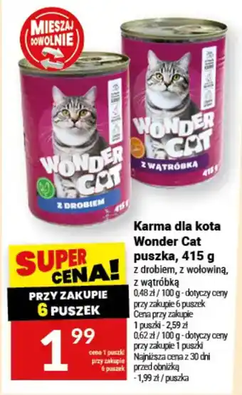 Twój Market Karma dla kota Wonder Cat oferta
