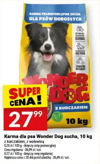 Twój Market Karma dla psa Wonder Dog sucha oferta