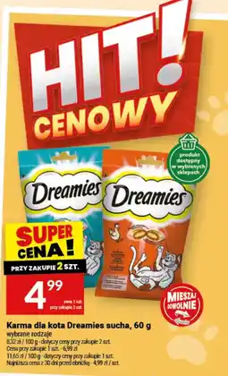 Twój Market Karma dla kota Dreamies sucha oferta