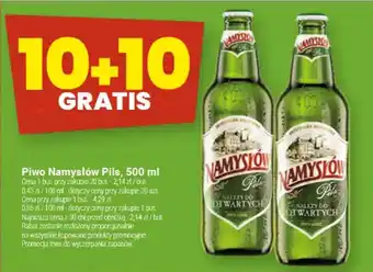 Twój Market Piwo Namysłów Pils oferta