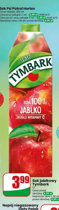 Dino Sok jabłkowy Tymbark oferta