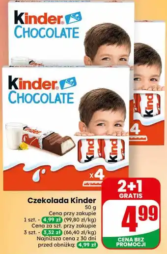 Dino Czekolada Kinder oferta