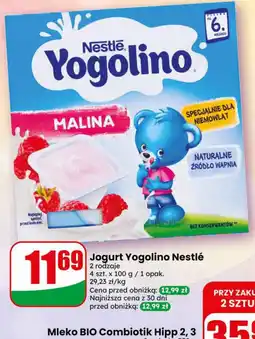 Dino Jogurt Yogolino Nestlé oferta
