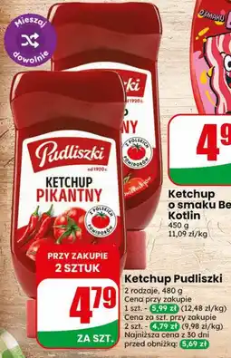 Dino Ketchup Pikantny Pudliszki oferta