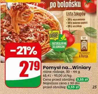 Dino Pomysł na...Winiary oferta