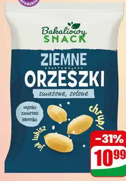 Dino Bakaliowy SNACK ZIEMNE ORZESZKI smażone, solone oferta