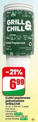 Dino Kubki Papierowe Grill&Chill oferta