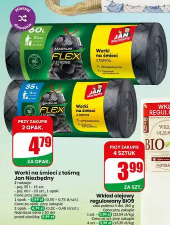 Dino Worki na śmieci z taśmą Jan Niezbędny oferta