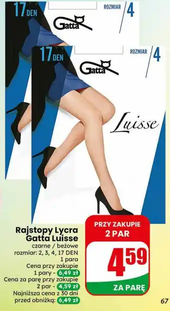 Dino Rajstopy Lycra Gatta Luisse oferta