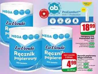 Dino Ręcznik papierowy Mega LaVenda oferta