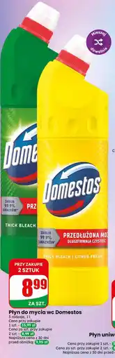 Dino Płyn do mycia wc Domestos oferta