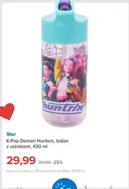 Smyk Bidon z ustnikiem Stor K-Pop Demon Hunters oferta