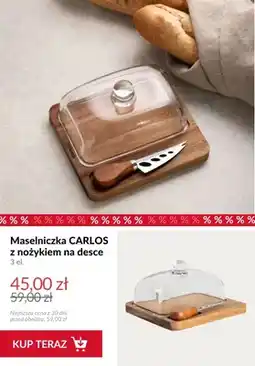 Homla Maselniczka Homla Carlos z nożykiem na desce oferta