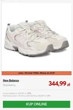 eobuwie Sneakersy New Balance oferta