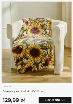 Home&You Koc drukowany Sunflorio home&you oferta