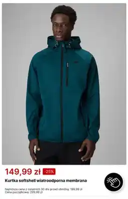 4F Kurtka softshell wiatroodporna membrana 4F oferta