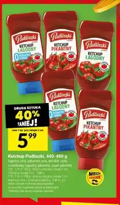 Twój Market Ketchup pikantny zero Pudliszki oferta