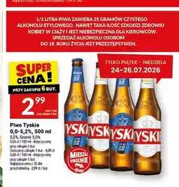 Twój Market Piwo Tyskie Gronie oferta