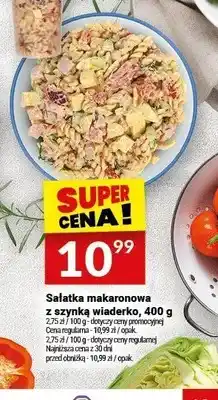 Twój Market Sałatka makaronowa z szynką wiaderko Kuchnia i Ty oferta