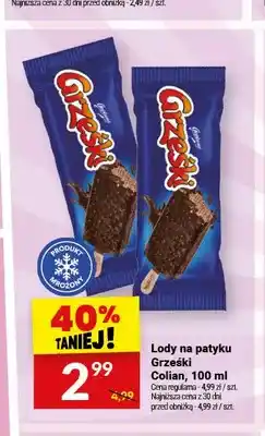 Twój Market Lody na patyku Grześki Colian oferta