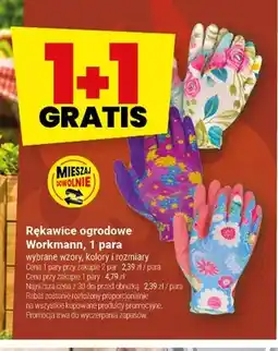 Twój Market Rękawice ogrodowe Workmann oferta