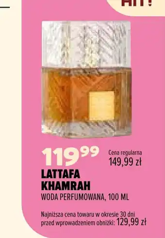 Drogerie Natura Woda perfumowana Lattafa oferta