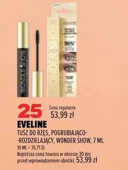 Drogerie Natura Tusz do rzęs Eveline oferta