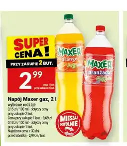 Twój Market Napój gazowany Maxer Orange oferta