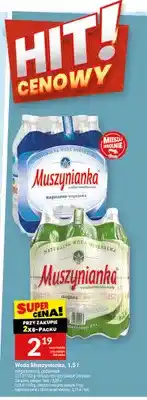 Twój Market Woda niegazowana Muszynianka oferta