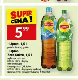 Twój Market Mrożona herbata Lipton Green oferta