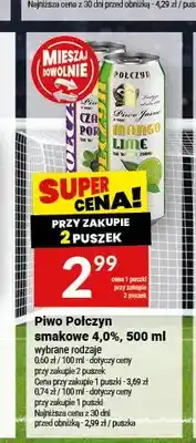 Twój Market Piwo Połczyn Mango Lime 4,0% oferta