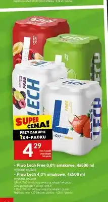 Twój Market Piwo bezalkoholowe Lech Free Dark Fruits Sour 4-pak oferta