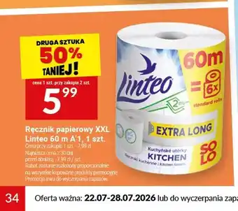 Twój Market Ręcznik papierowy XXL Linteo 60 m oferta