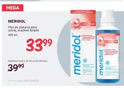 Rossmann Płyn do płukania jamy ustnej Meridol Complete Care wrażliwe dziąsła oferta