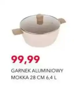 Nela Garnek aluminiowy Mokka 28 cm oferta