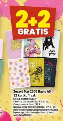 Twój Market Zeszyt Top 2000 Basic A5 32 kartki oferta