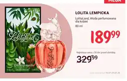 Rossmann Woda perfumowana dla kobiet Lolita Lempicka LolitaLand oferta
