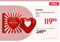 Rossmann Woda toaletowa dla kobiet Escada Fairy Love oferta