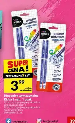 Twój Market Długopisy wymazywalne Kidea 2 szt oferta