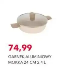 Nela Garnek aluminiowy Mokka 24 cm oferta